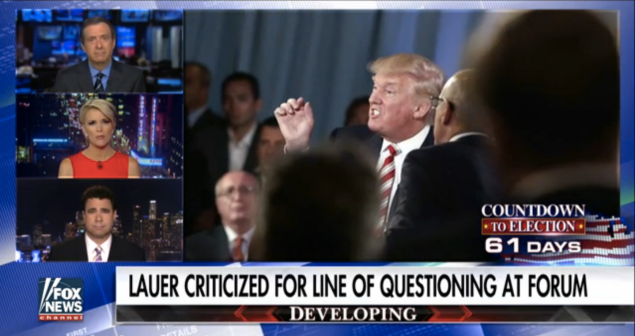 Matt Lauer slammed for performance at presidential forum—'MediaBuzz' host Howard Kurtz and political strategist Bill Burton react on 'The Kelly File'
