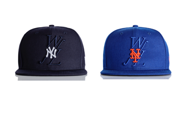 Two of the hats in the latest Public School collab.