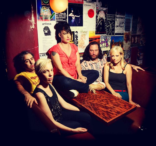 Kathleen Hanna with The Julie Ruin.