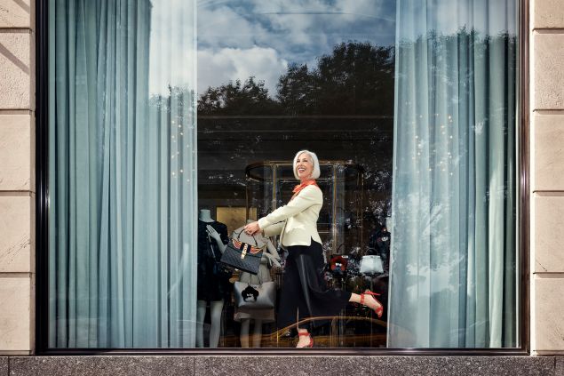 Putting Fargo to use in the Bergdorf windows