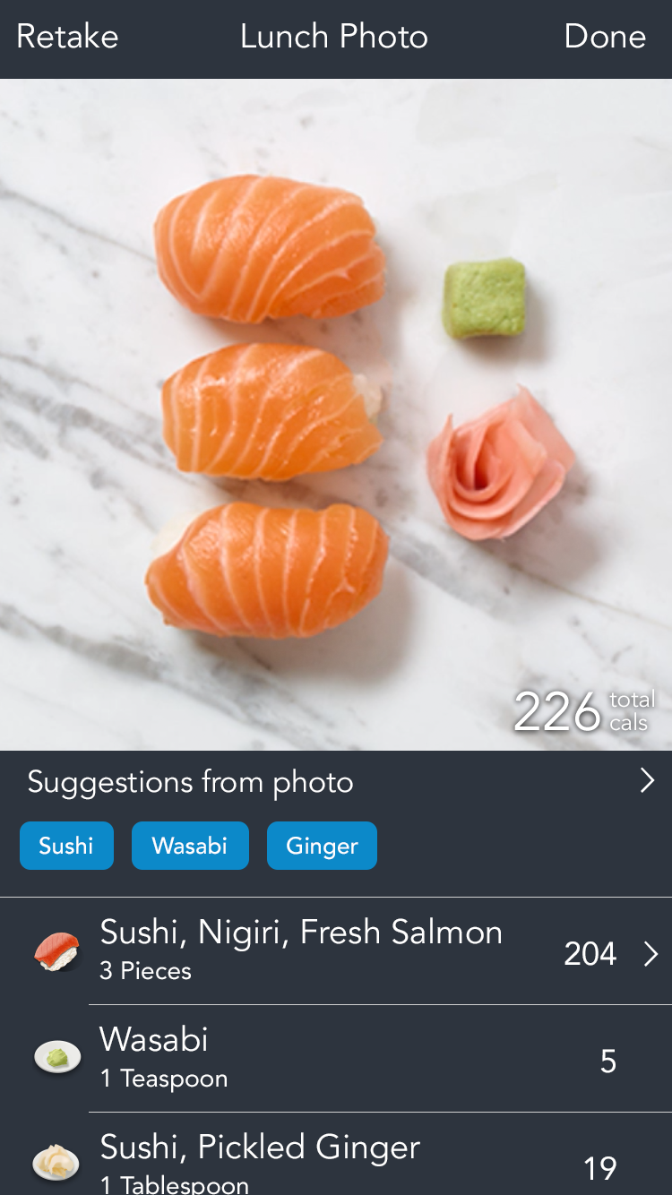 Track what you eat and gain Instagram followers at the same time.