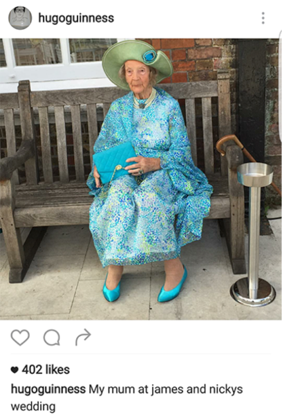 That would be the wedding of James Rothschild, Hugo’s nephew, and Nicky Hilton