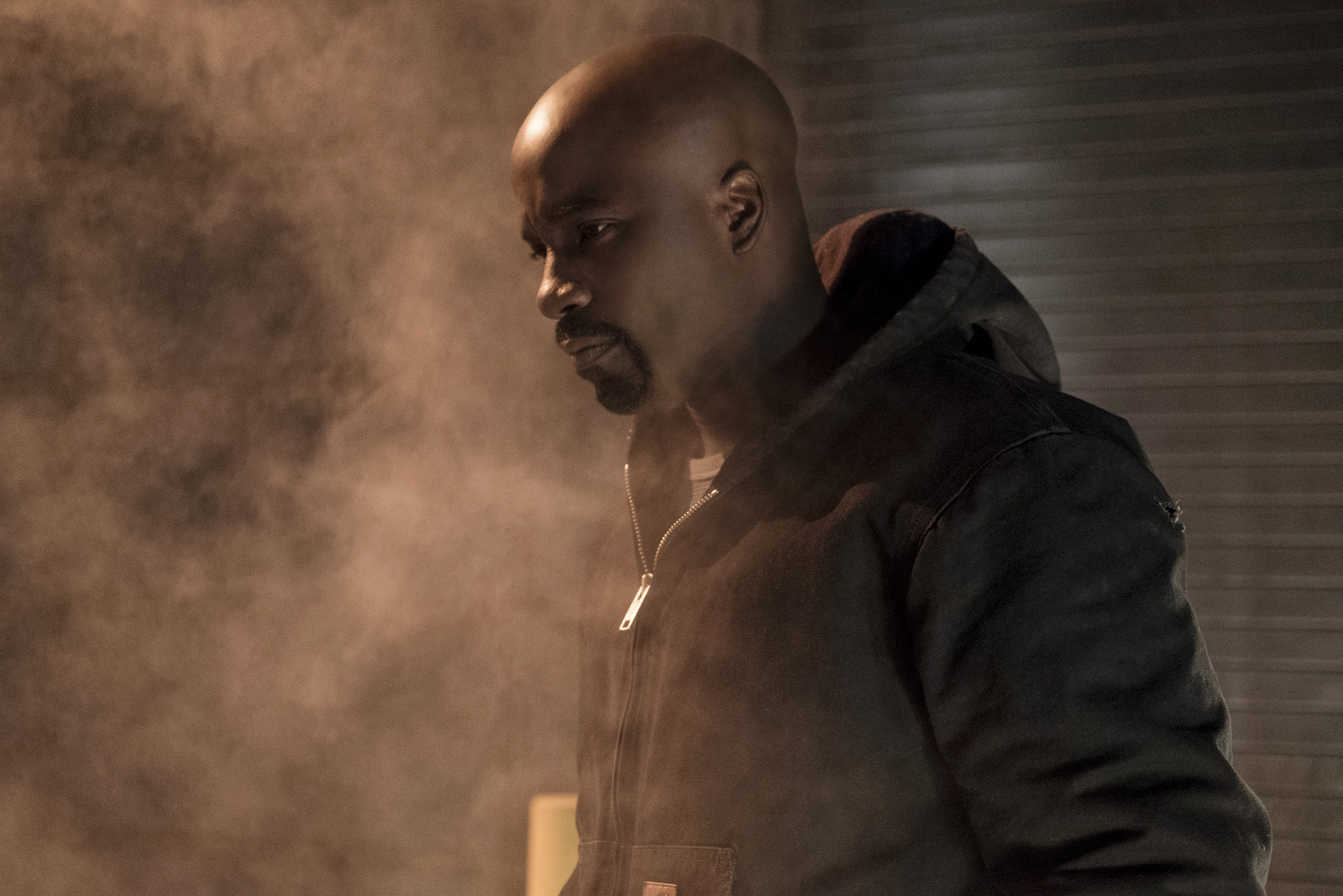 Mike Colter as Luke Cage. 