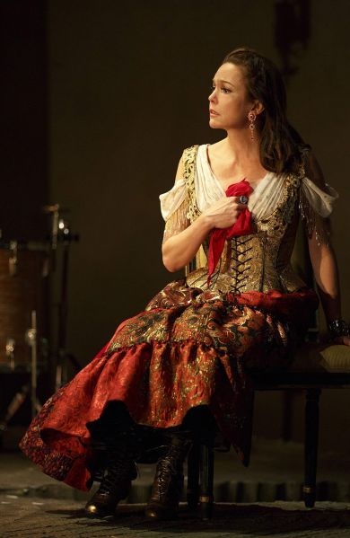 Diane Lane in The Cherry Orchard at the American Airlines Theatre.