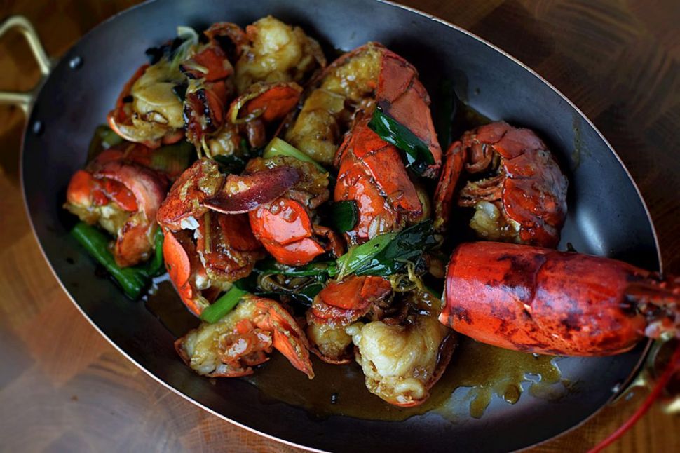 Go big with Cantonese lobster.