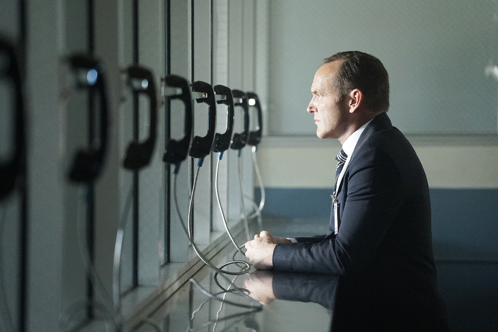 Clark Gregg as Agent Phil Coulson.