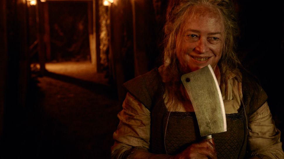 Kathy Bates as The Butcher.