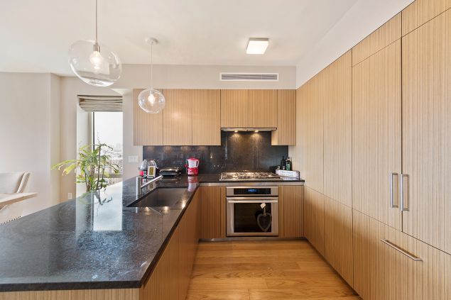The kitchen.