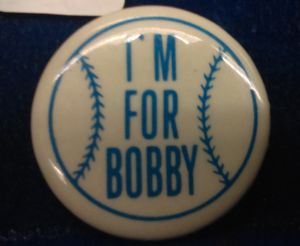 Bobby Richardson campaign button.