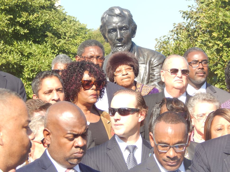 Jones, right, and Baraka.