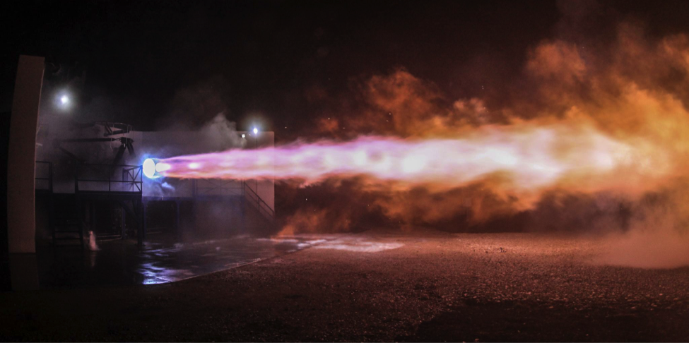 SpaceX successfully test-firing the Interplanetary Transport System Raptor engine