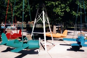 An amusement park ride in Southeast Kansas.