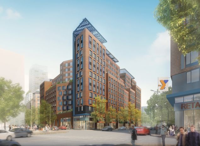 A rendering of La Central