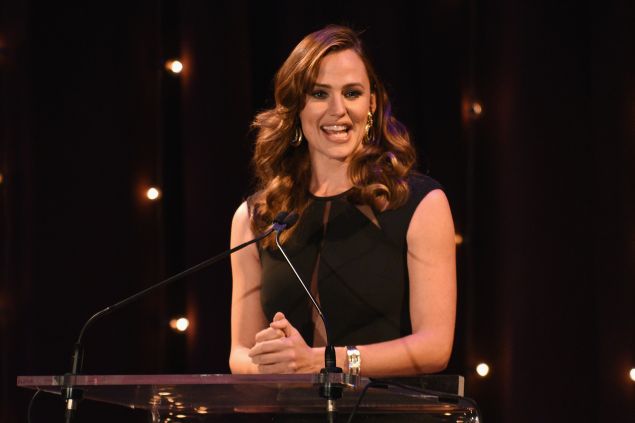 Jennifer Garner speaks onstage at the 3rd Annual Save the Children Illumination Gala on November 17, 2015 in New York City.