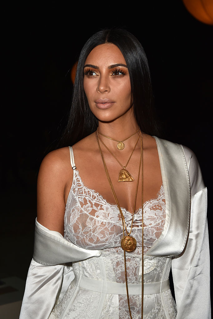 PARIS, FRANCE - OCTOBER 02: Kim Kardashian attends the Givenchy show as part of the Paris Fashion Week Womenswear Spring/Summer 2017 on October 2, 2016 in Paris, France. (Photo by Pascal Le Segretain/Getty Images)