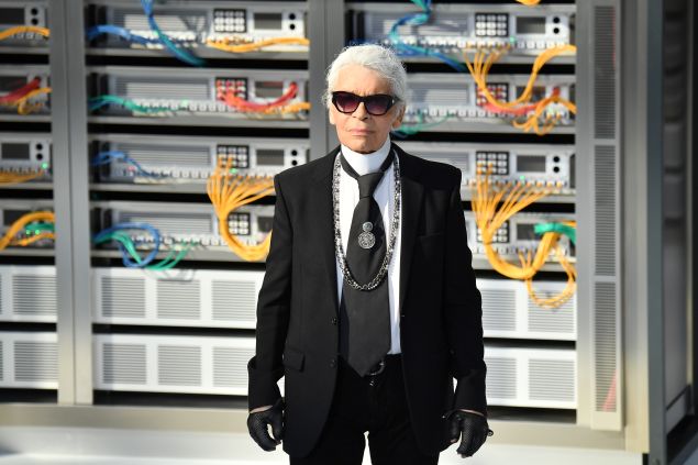 Karl Lagerfeld.