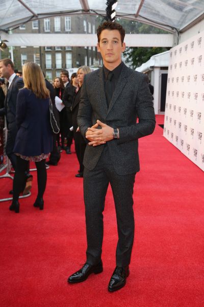 Miles Teller in Givenchy.