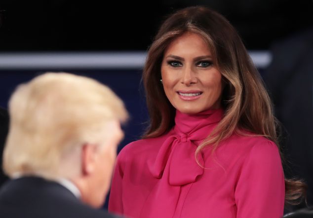Melania Trump.