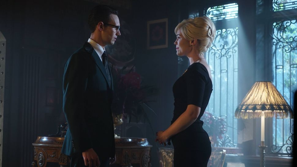 Cory Michael Smith and Chelsea Spack.