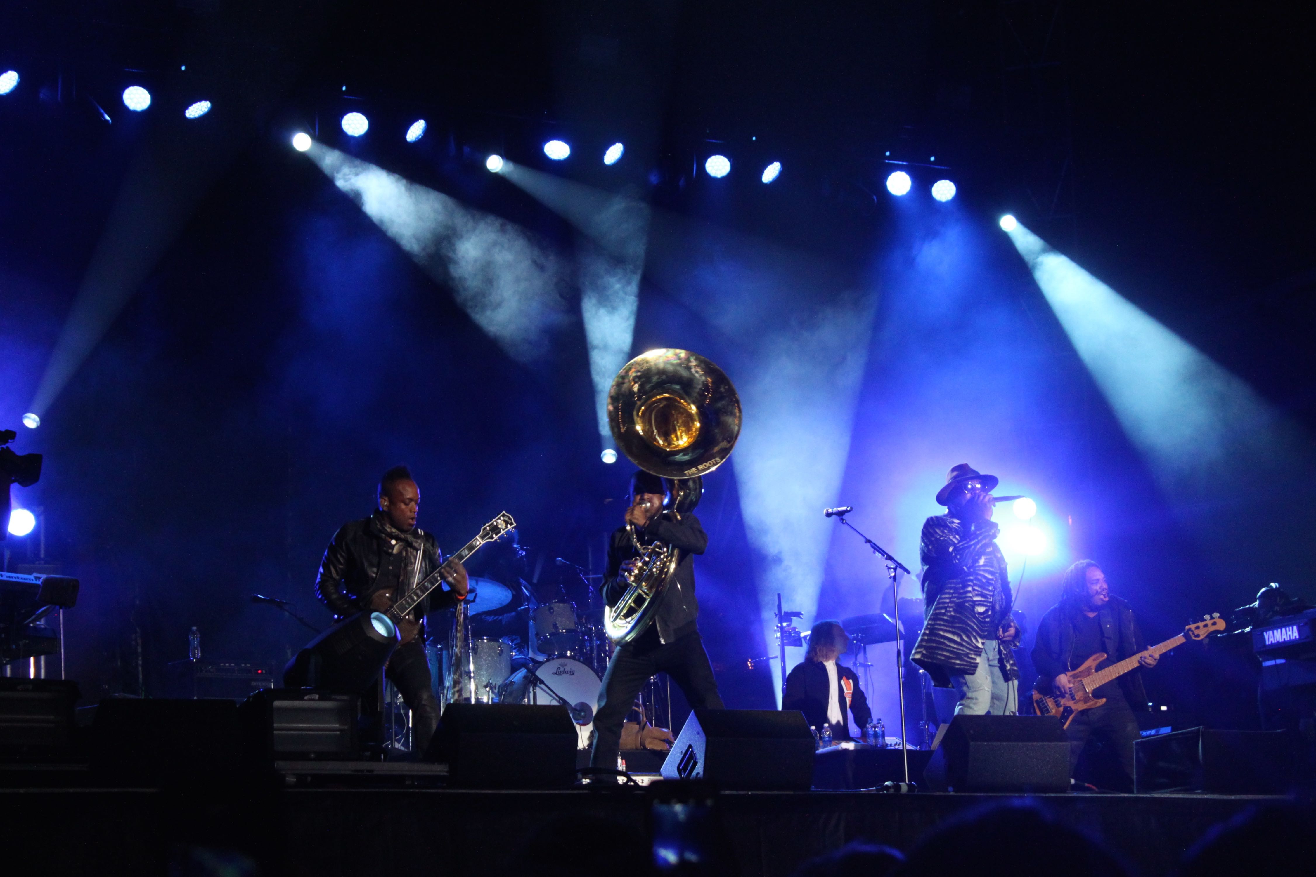 The legendary Roots crew @ Roots Picnic New York