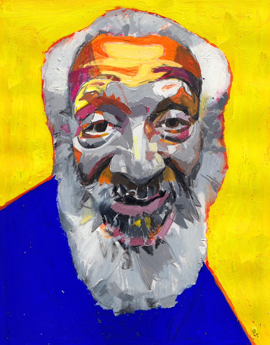 Illustration of Dick Gregory