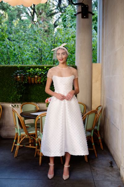 An easy-to-wear design from Lela Rose.