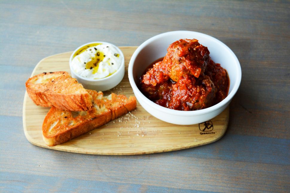 Red-sauce meatballs are just the beginning of the fun at Love & Salt.
