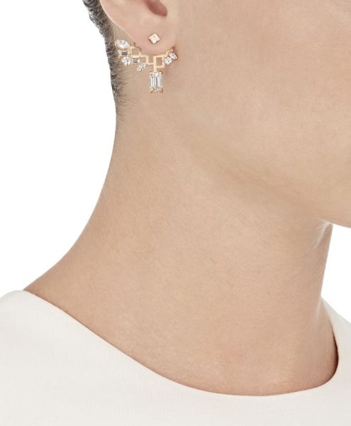 Nak Armstrong Open-Grid Winged Earrings, $18,880.