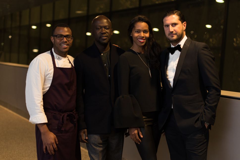 Chef Kwame Onwuachi, David Adjaye, Ashley Shaw-Scott, Jorge Cosano