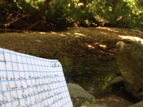 An outside office can be a great place for deep thinking.