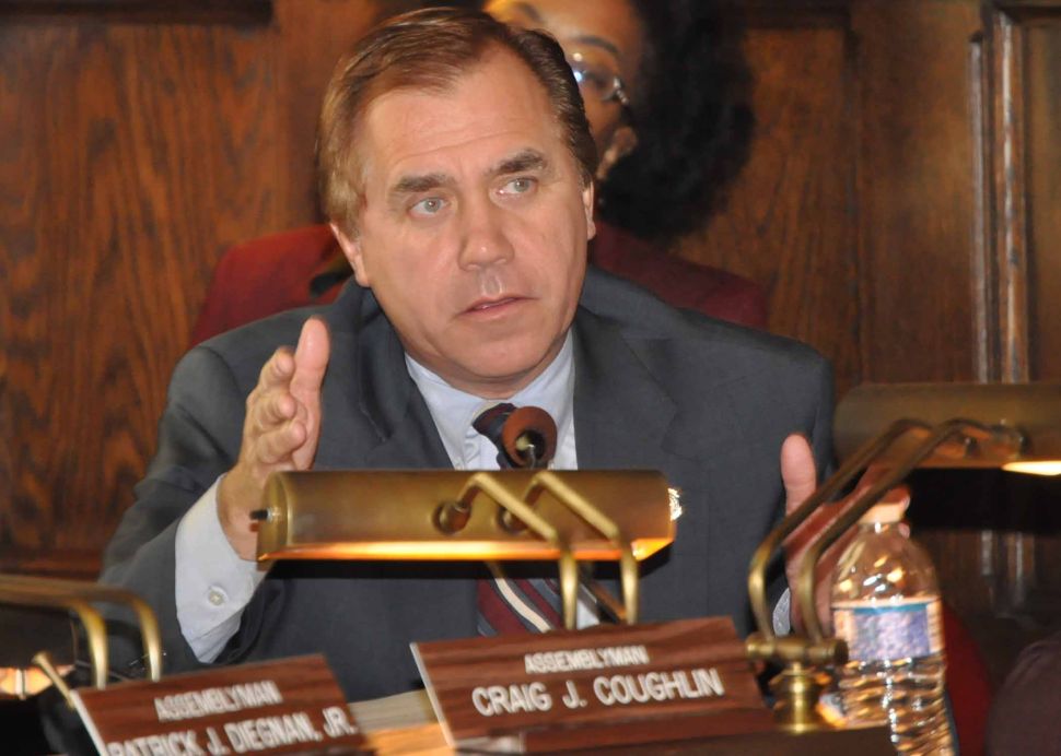 Assembly Speaker Craig Coughlin.