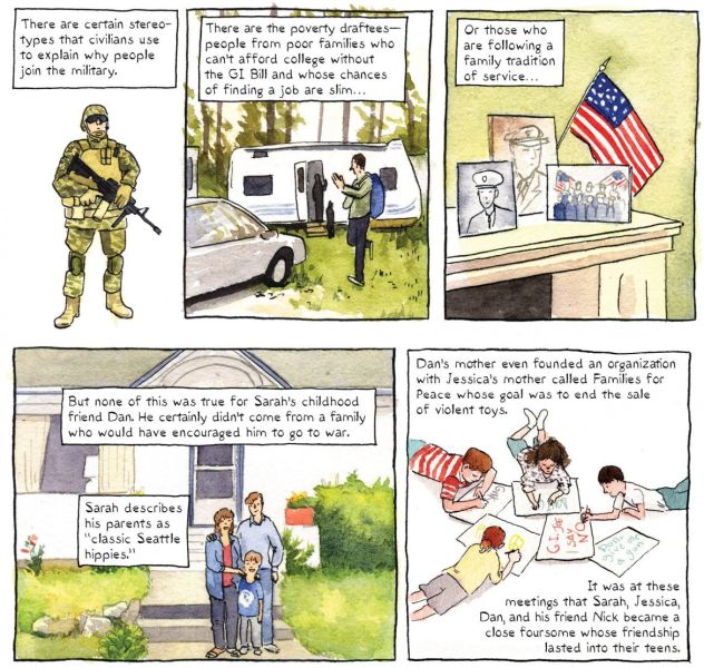 Glidden introduces Dan O'Brien, the Iraq War vet.