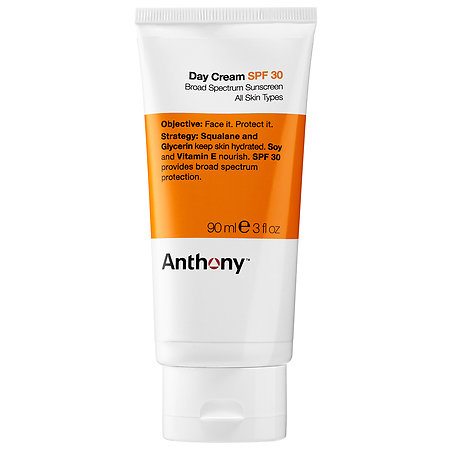 Anthony Facial Moisturizer Broad Spectrum Sunscreen SPF 30, $34, Sephora.com.