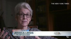 Jessica Leeds has come forward to accuse Donald Trump of groping her on a plane decades ago.