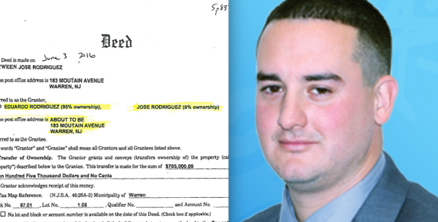 Elizabeth school board member José Rodriguez was part of a land deal with his brother in which the two agreed to establish primary residence outside of the city, where both serve as municipal officials.