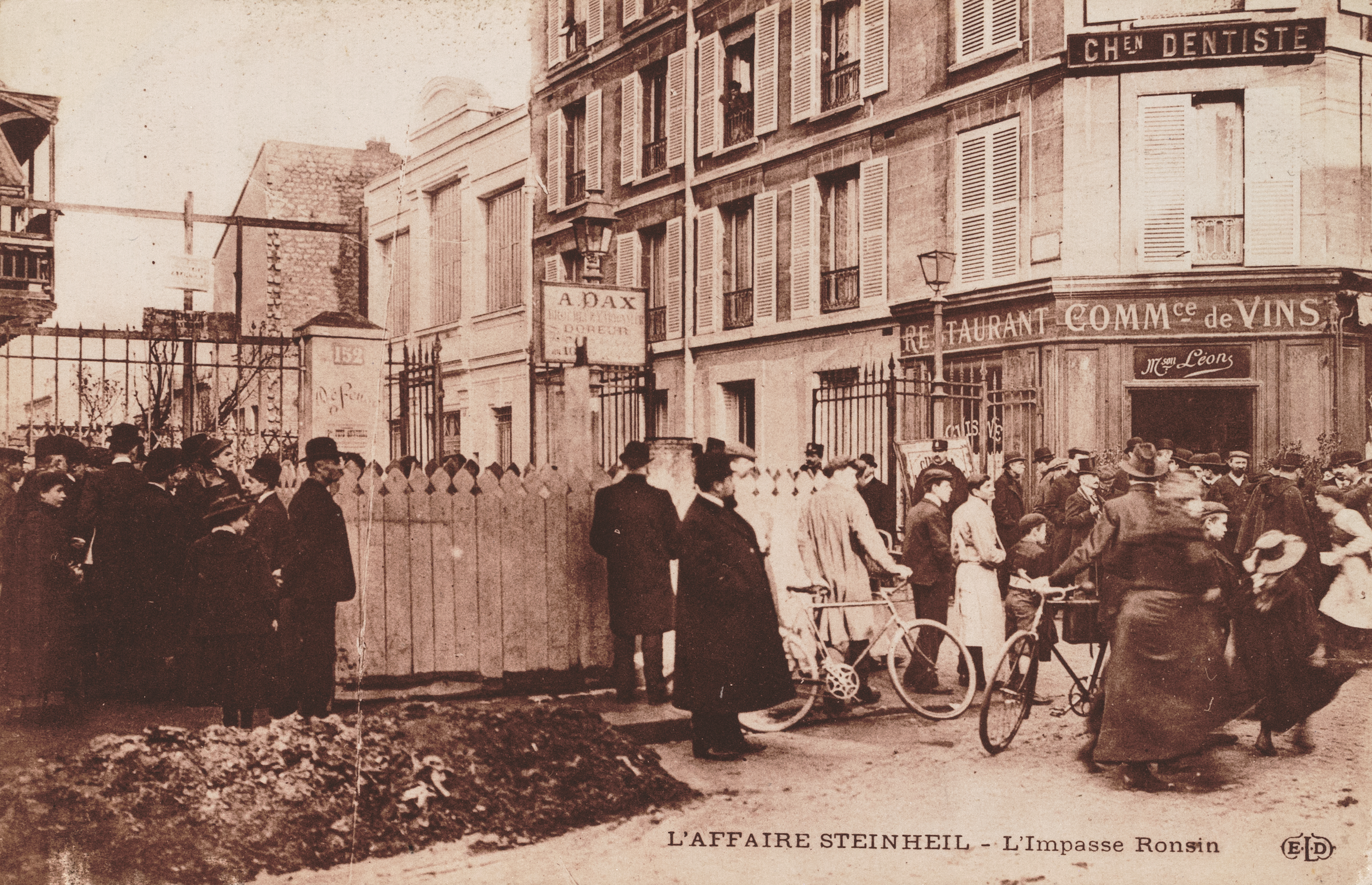 Steinheil Affaire Postcard.