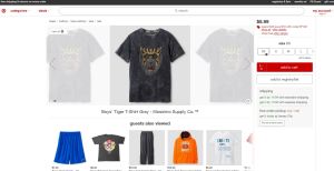 The Mossimo shirt in the Boys' section of Target.com.