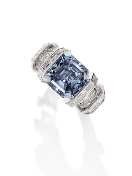 The 8.01 carat 'Sky Blue Diamond.'