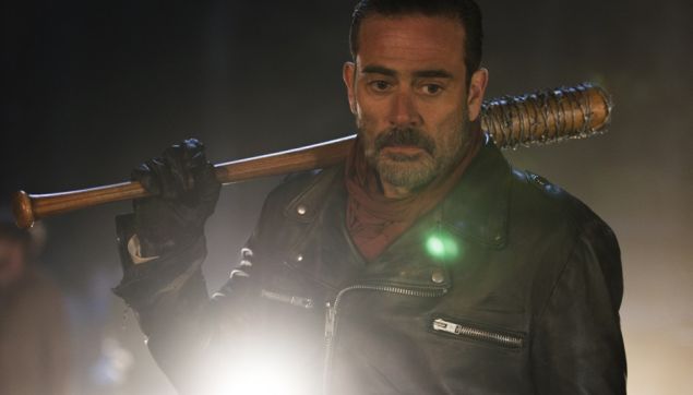 Neegan (Jeffrey Dean Morgan) in The Walking Dead.