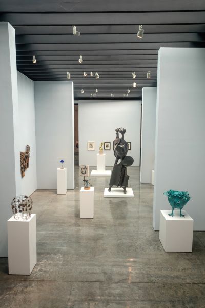 Installation view of the Impasse Ronsin exhibition.