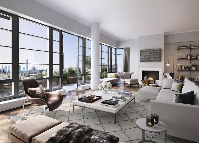 Luxurious interiors at the d'Orsay in the Meatpacking District.
