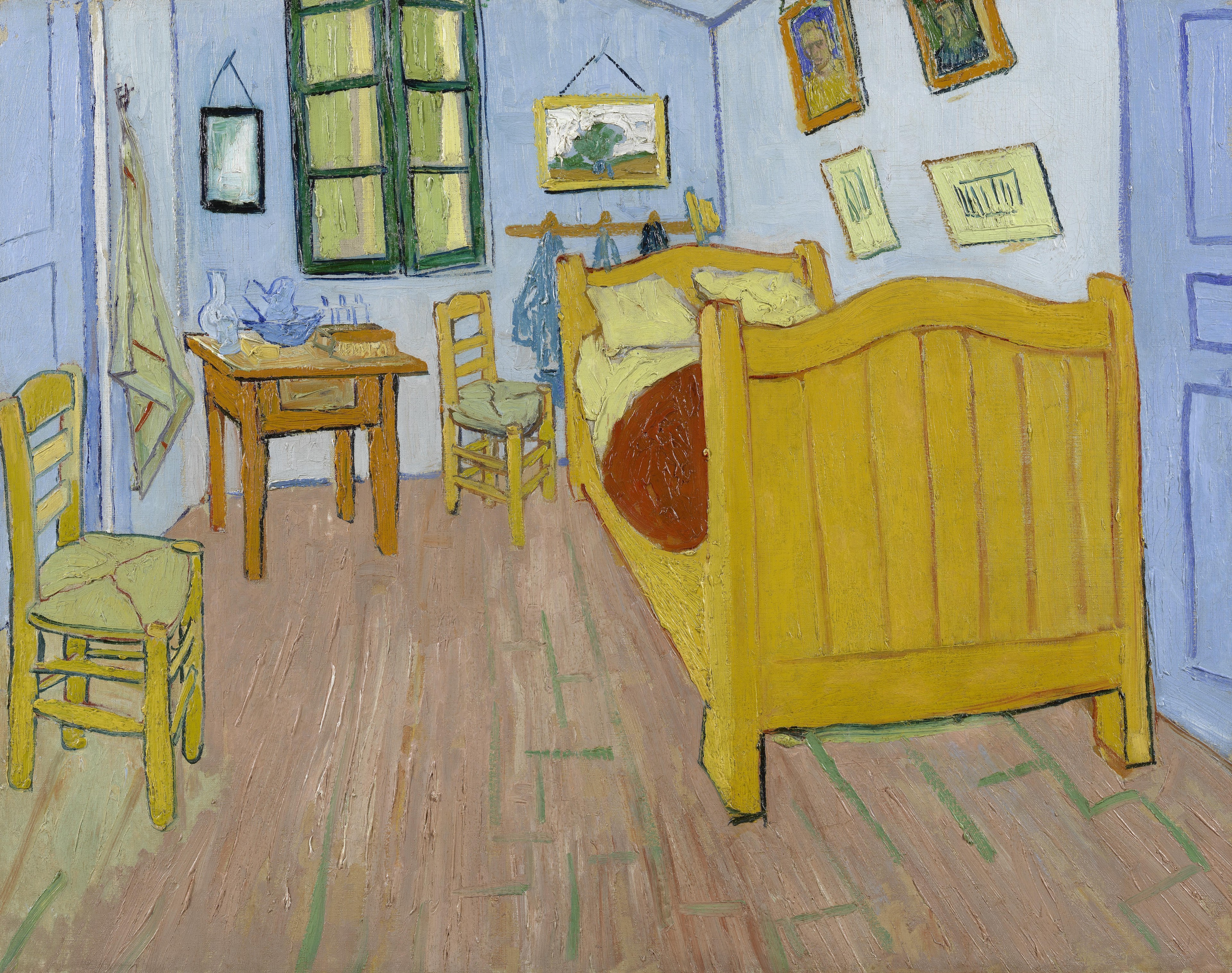 Vincent van Gogh, The Bedroom, 1888.