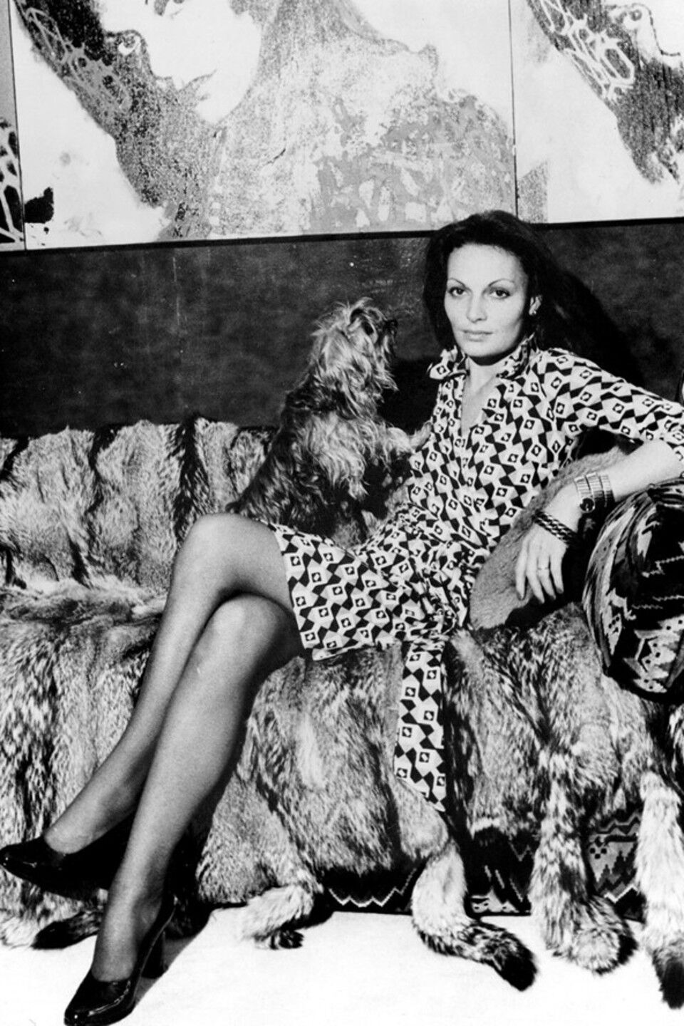 You can be the proud owner of an iconic DVF wrap dress.