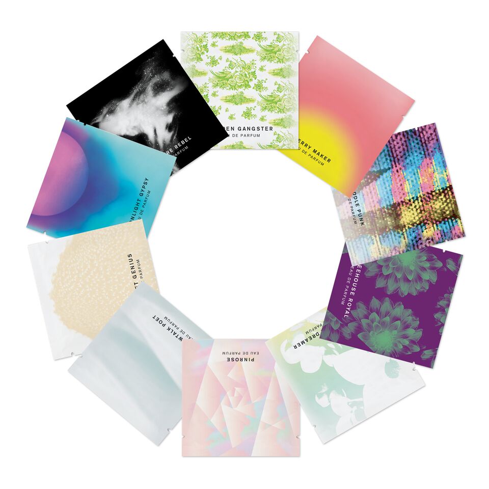 Pinrose scent wipes allow people to try first.