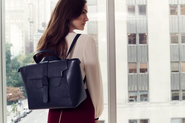The Maestra Bag in Navy