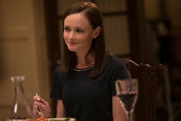 Alexis Bledel as Rory Gilmore.