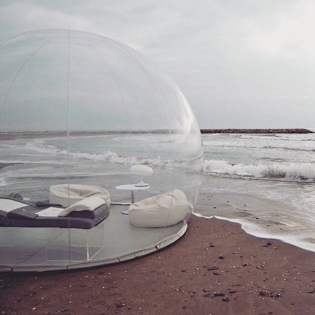 Customize your very own bubble cabin.