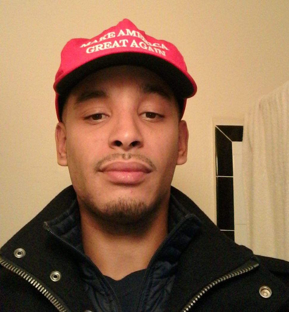 Thomas Arrington, a college student in Queens, was confronted by fellow students over his support for Donald Trump.