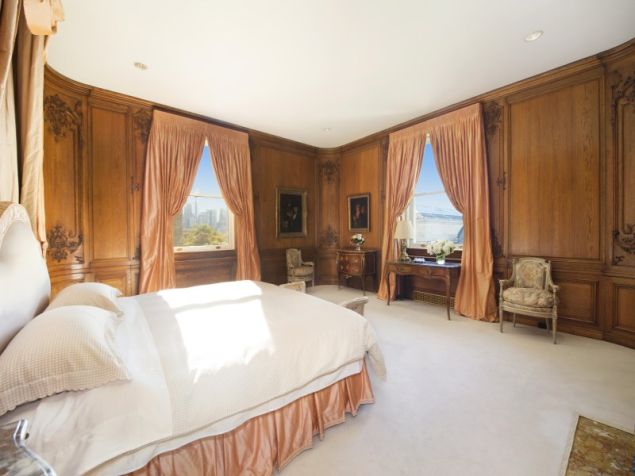 Wood paneling, obviously.