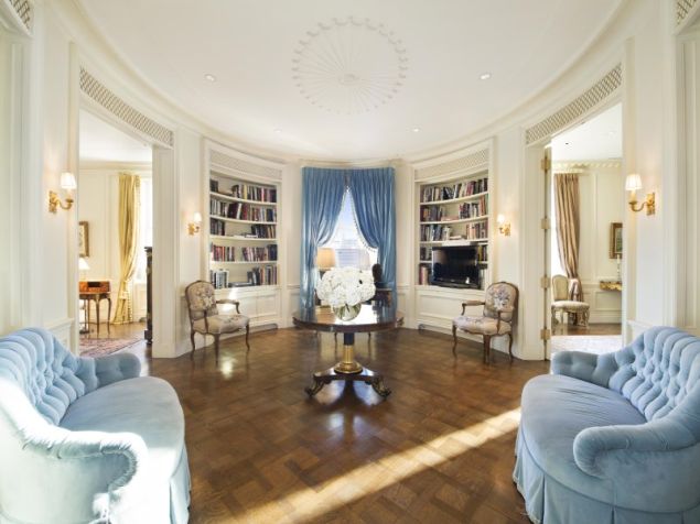 The very oval library.